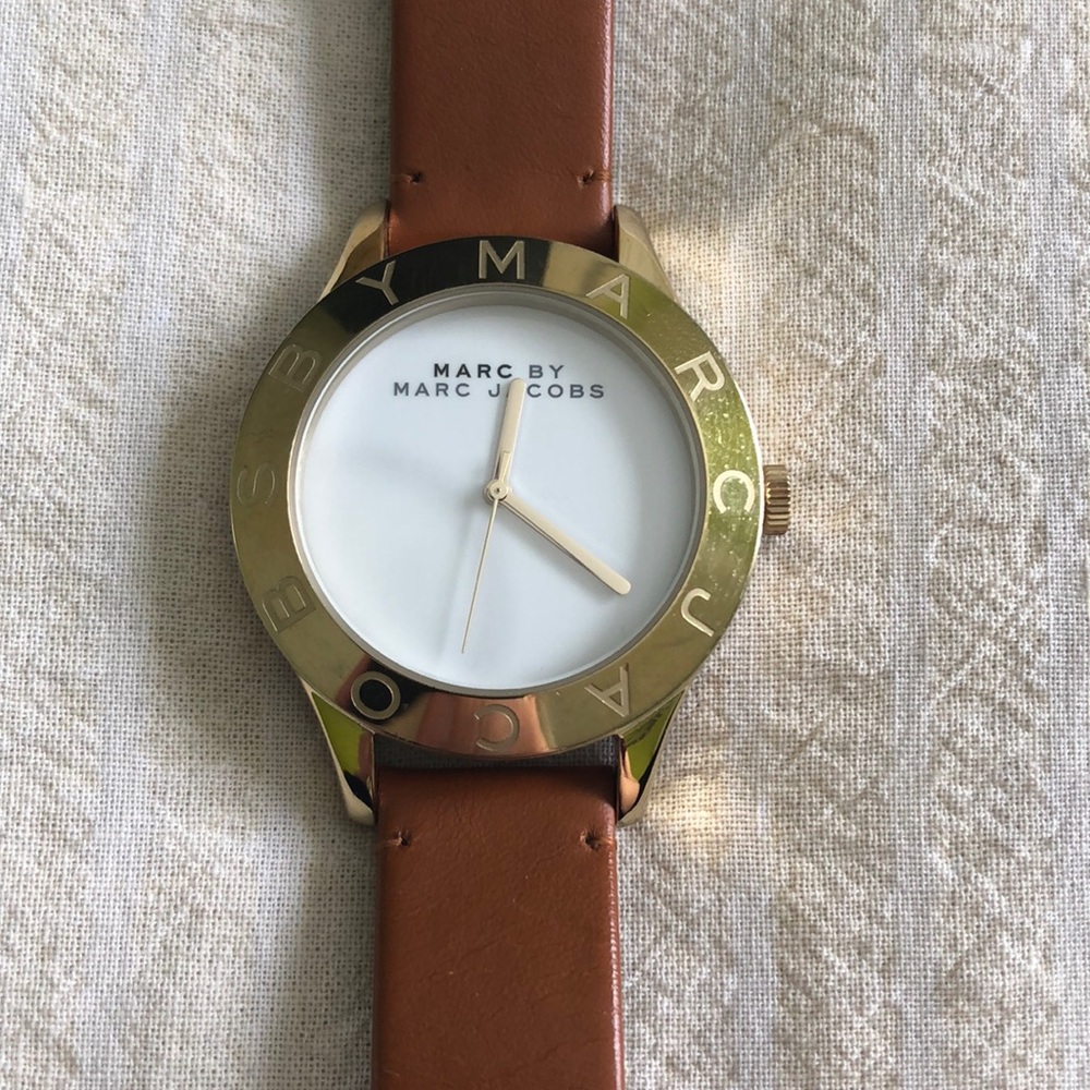 Marc by Marc Jacobs leather watch